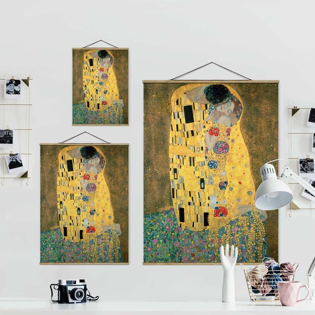 Obrazy na ścianę akt Gustav Klimt - Pocałunek