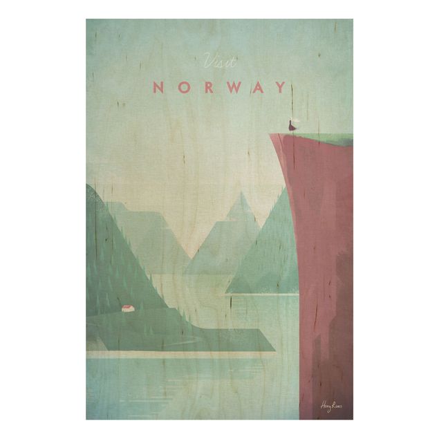 Henry Rivers obrazy Plakat podróżniczy - Norwegia