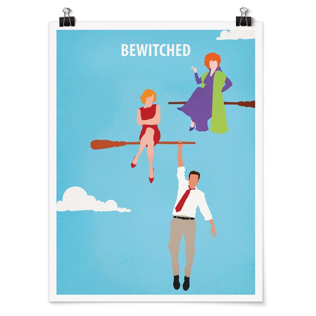 Obrazy portret Plakat filmowy Bewitched