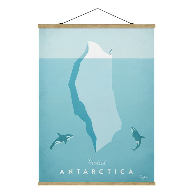 Obrazy krajobraz Plakat podróżniczy - Antarktyda