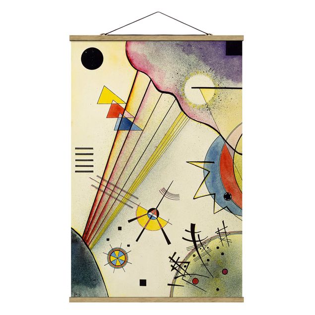 Abstrakcja obraz Wassily Kandinsky - Jasne połączenie