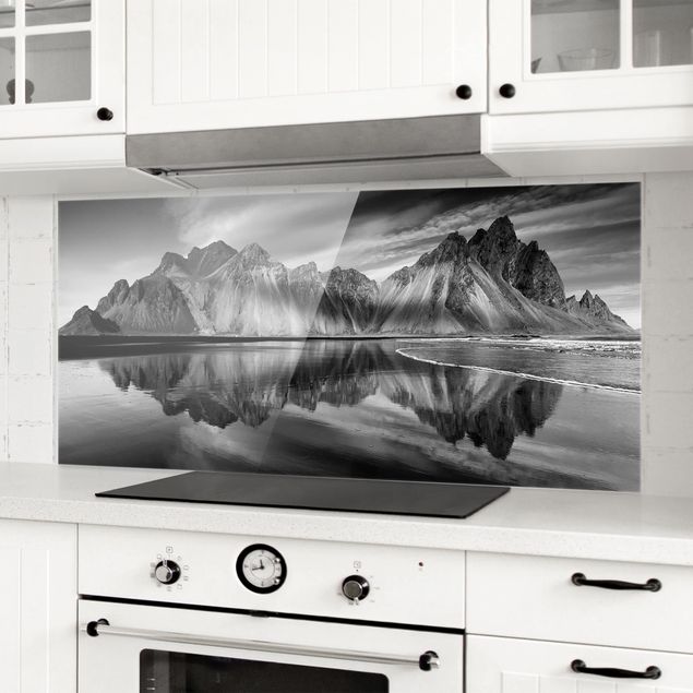 Dekoracja do kuchni Vesturhorn na Islandii