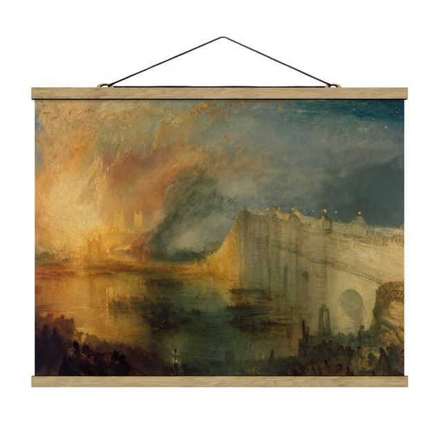 Obrazy romantyzm William Turner - Pożar Parlamentu