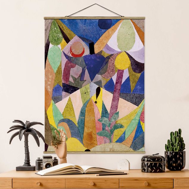Dekoracja do kuchni Paul Klee - Łagodny pejzaż tropikalny