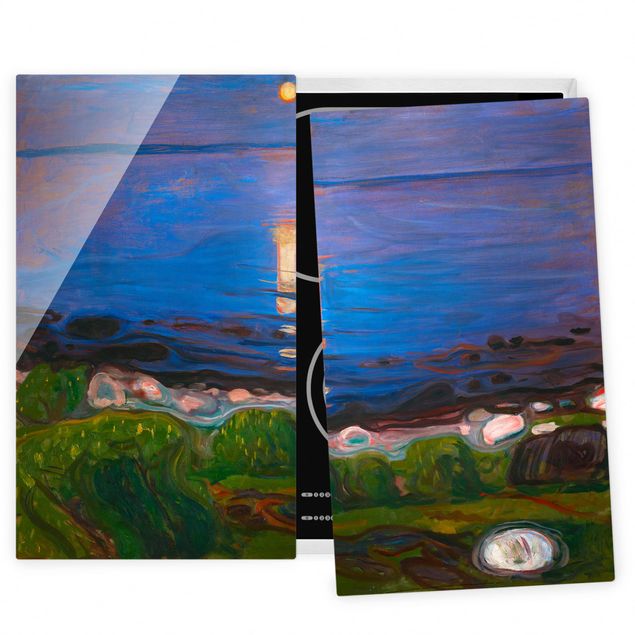 Obrazy ekspresjonizm Edvard Munch - Letnia noc nad morzem