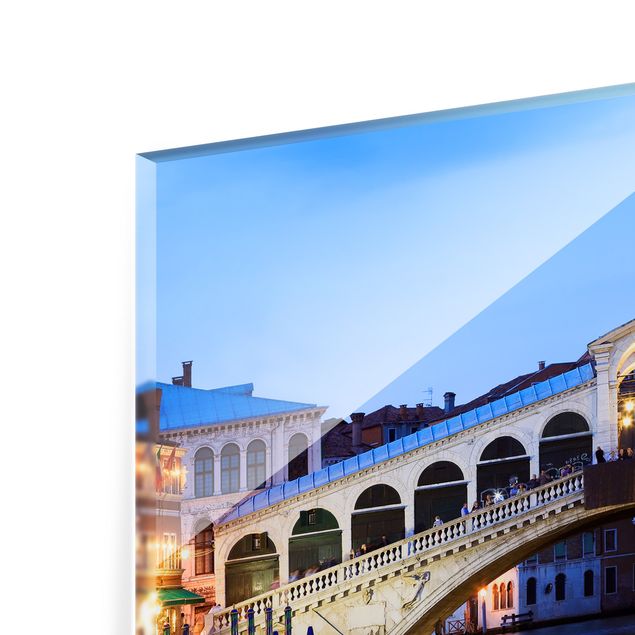 Panel szklany do kuchni - Most Rialto w Wenecji