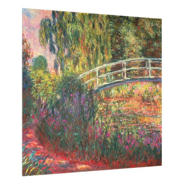 Claude Monet obrazy Claude Monet - Mostek japoński w ogrodzie w Giverny