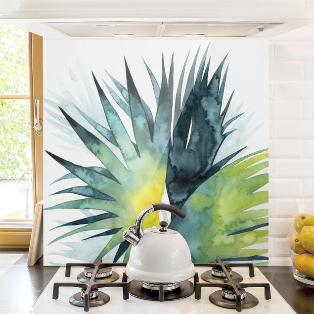 Dekoracja do kuchni Tropikalne liście - Fan Palm