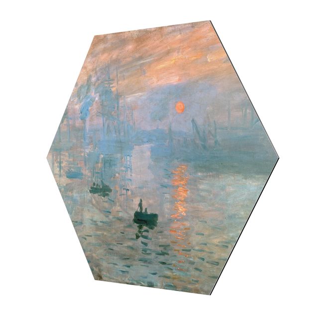 Obraz niebieski Claude Monet - Impresja