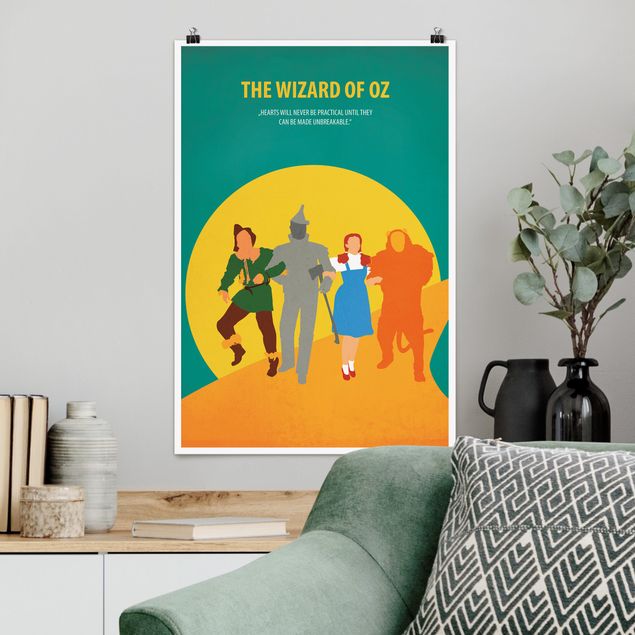Dekoracja do kuchni Plakat filmowy Czarnoksiężnika z Krainy Oz