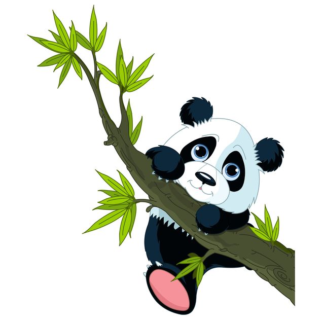 Pokój dziecięcy Panda wspinająca się