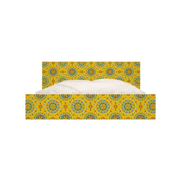 Okleina meblowa IKEA - Malm łóżko 140x200cm - Wayuu Design