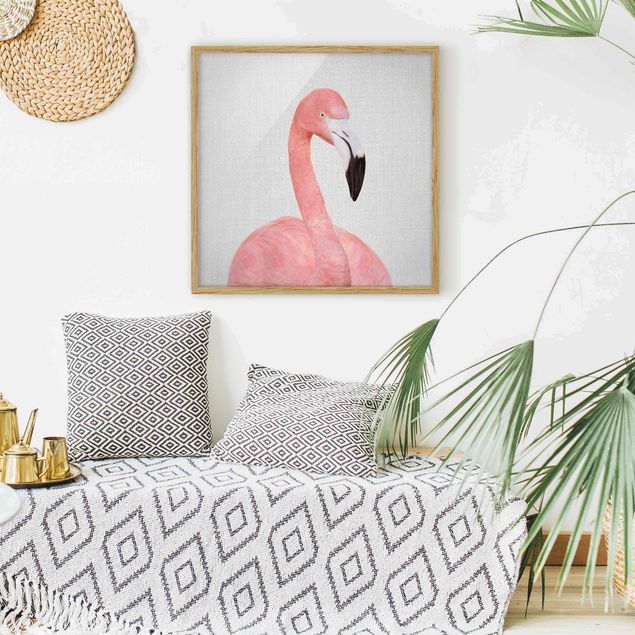 Obrazy w ramie dla dzieci Flamingo Fabian