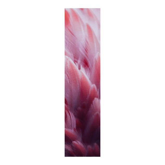 Domowe tekstylia Zbliżenie na pióra flaminga