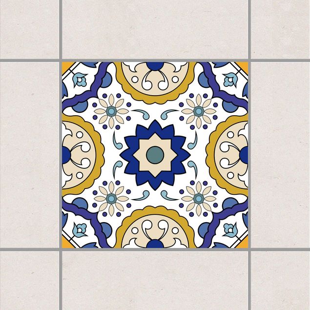 Dekoracja do kuchni Portuguese Azulejo Tile Backsplash