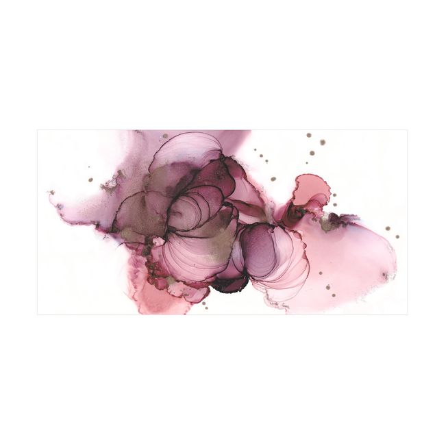Dywan winylowy - Czystość płynąca w fiolecie