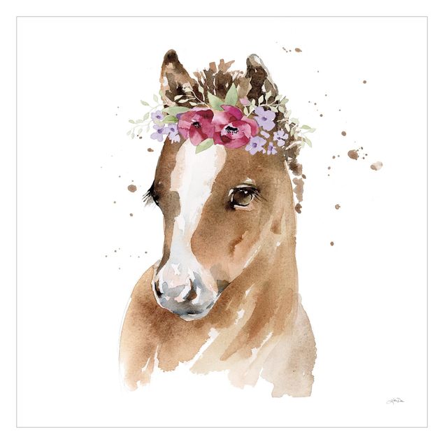 Fototapety Floral Pony
