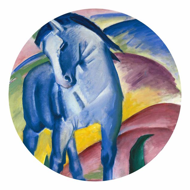 Fototapety zwierzęta Franz Marc - Niebieski Horse
