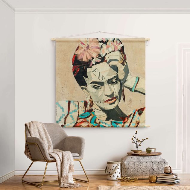 Dekoracja do kuchni Frida Kahlo - Collage No.1