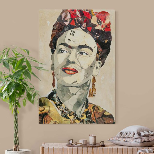Obrazy nowoczesne Frida Kahlo - Kolaż nr 2