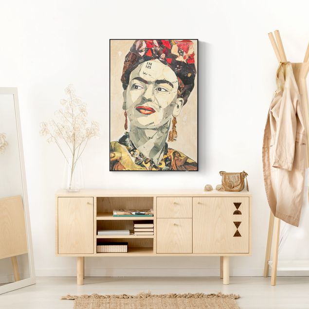 Obrazy nowoczesny Frida Kahlo - Kolaż nr 2
