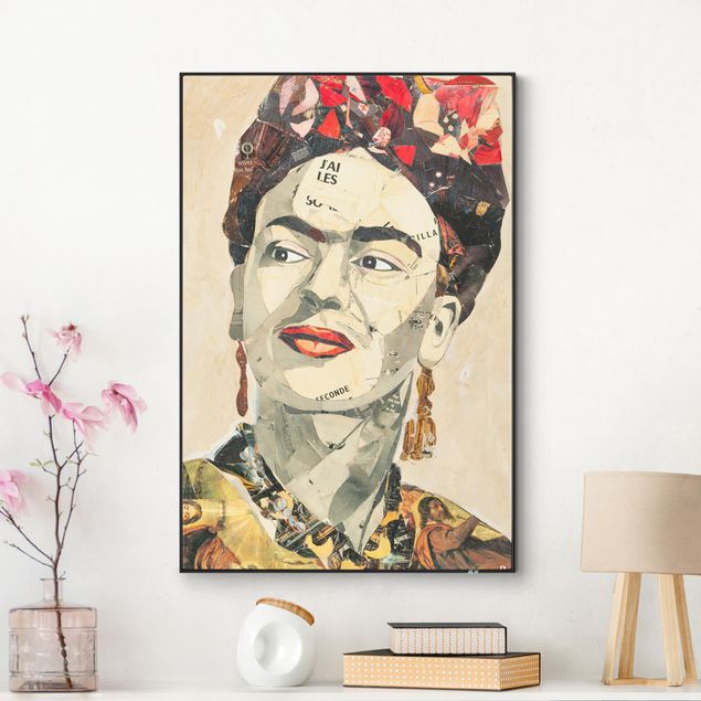 Obrazy do salonu Frida Kahlo - Kolaż nr 2