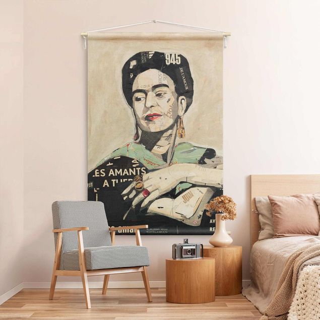 Dekoracja do kuchni Frida Kahlo - Collage No.4