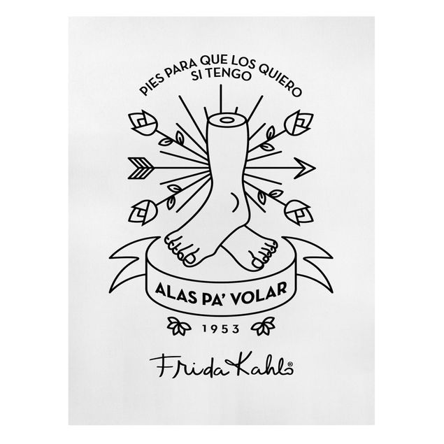 Obrazy artystów Frida Kahlo Alas pa´ Volar