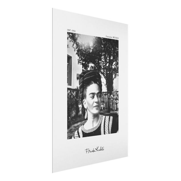 Nowoczesne obrazy Frida Kahlo Photograph Portrait In The Garden