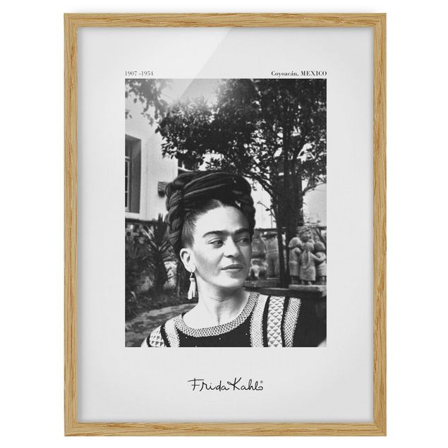 Obrazy portret Frida Kahlo Photograph Portrait In The Garden