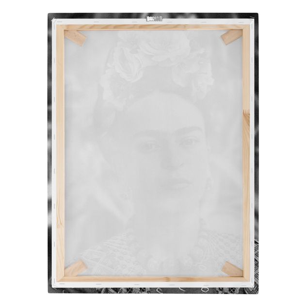 Obrazy na ścianę Frida Kahlo Photograph Portrait With Flower Crown