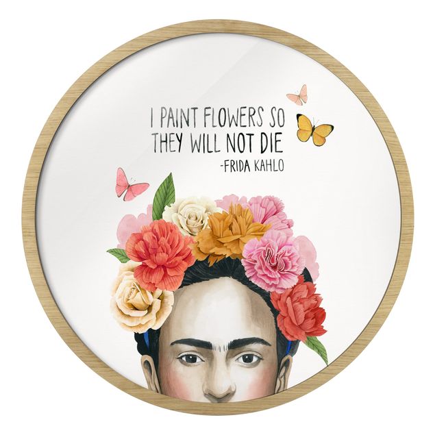 Obrazy nowoczesny Frida's Thoughts - Flowers