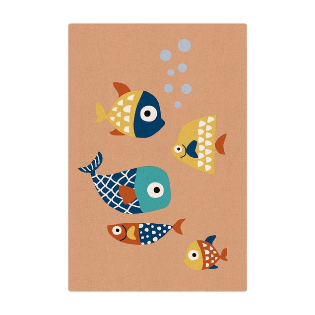Mata korkowa - Pięciu przyjaciół ryb
