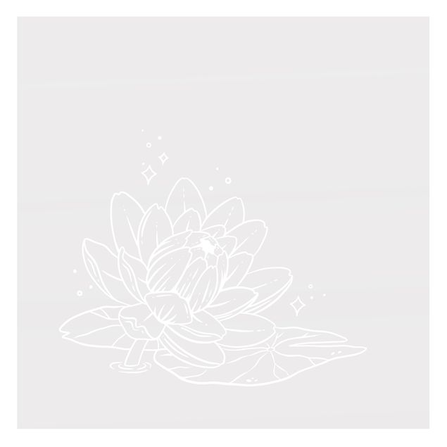 Folia samoprzylepna Sparkling Water Lily