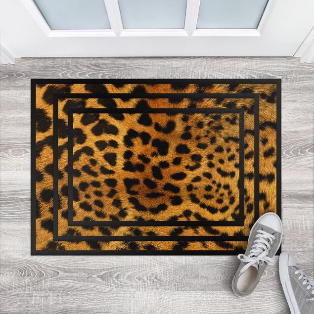 nowoczesny dywan Sierść kota serwalskiego