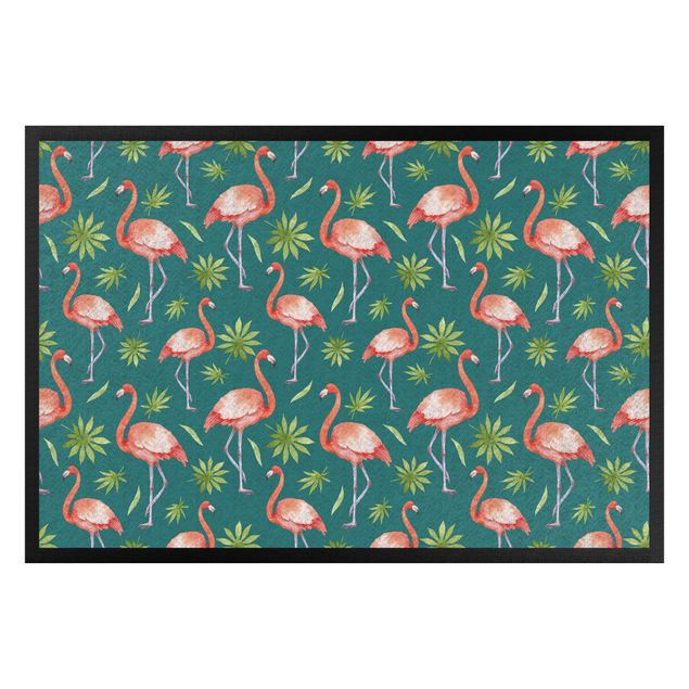 Domowe tekstylia Wzór flaminga tropikalnego