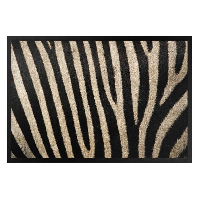 nowoczesny dywan Skóra zebry