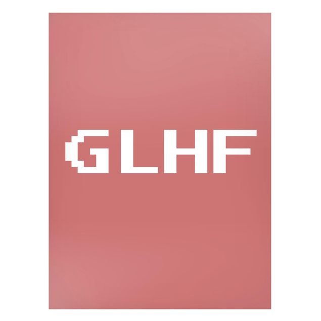 Nowoczesne obrazy Gaming Abbreviation GLHF