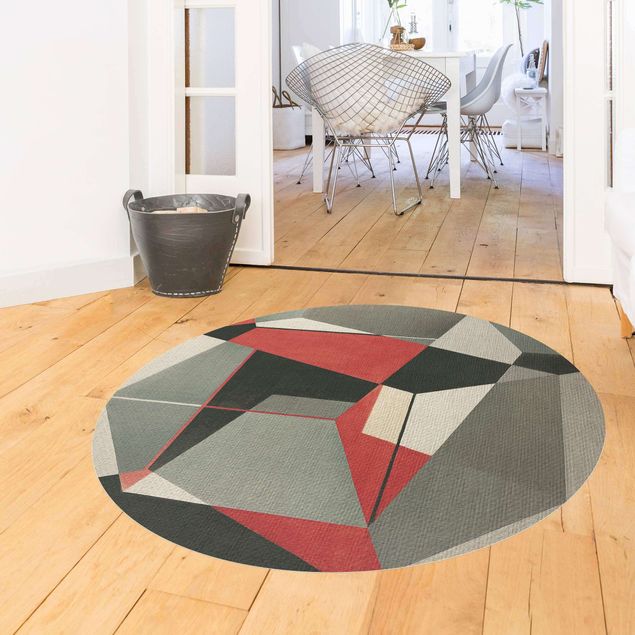 nowoczesny dywan Lis geometryczny