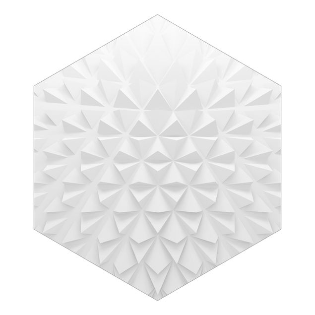 Sześciokątna tapeta samoprzylepna - Wzór geometryczny Efekt 3D