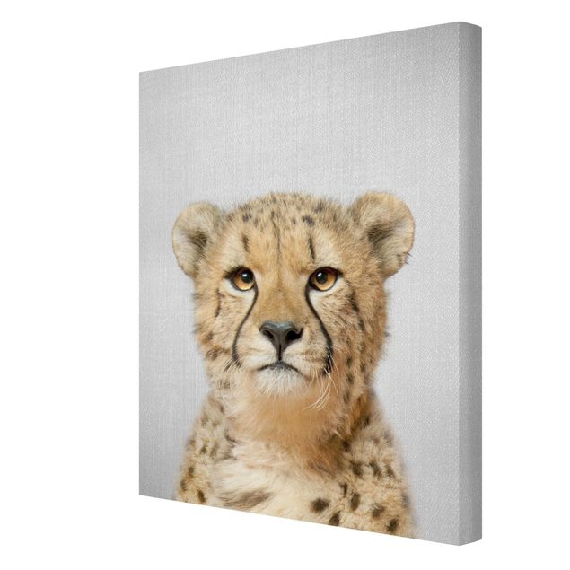 Obrazki czarno białe Cheetah Gerald