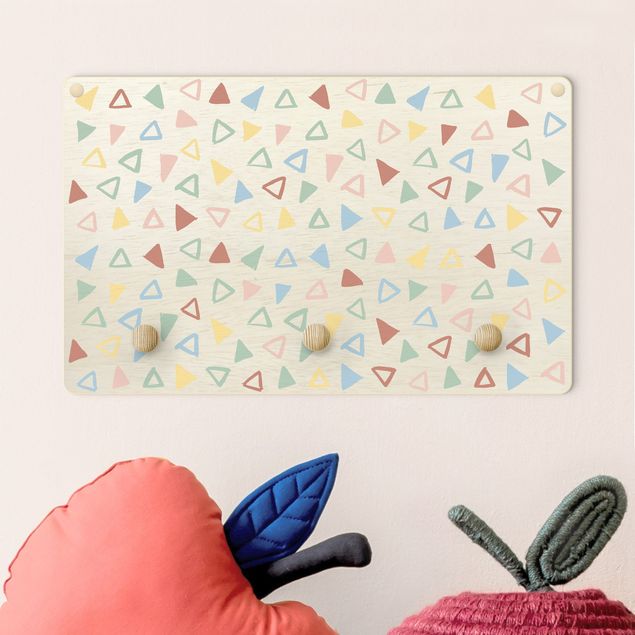 Pokój niemowlęcy Piramidy narysowane, kolorowe