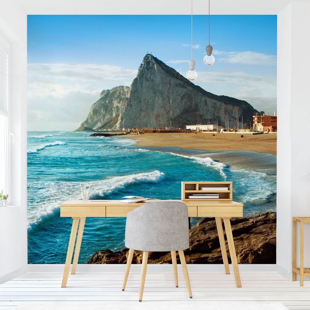 Dekoracja do kuchni Gibraltar nad morzem
