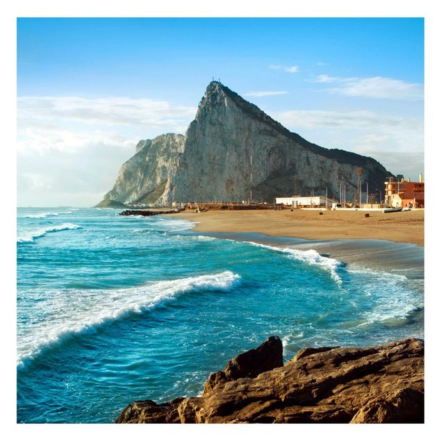 Fototapeta - Gibraltar nad morzem