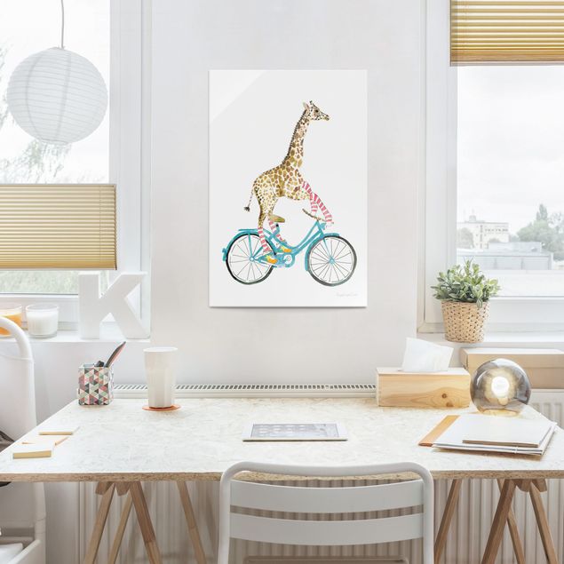 Żyrafa obraz Giraffe on a joy ride II