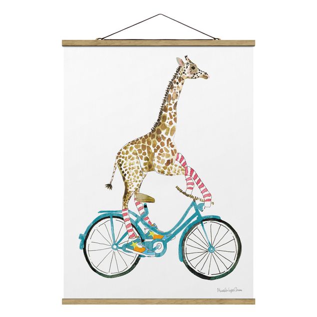 Obrazy żyrafa Giraffe on a joy ride II