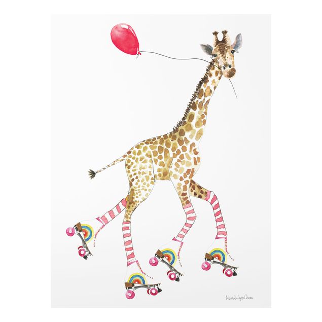 Obrazy nowoczesny Giraffe on a joy ride