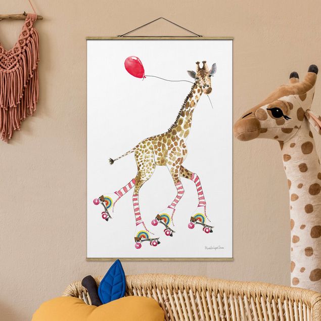 Pokój niemowlęcy Giraffe on a joy ride