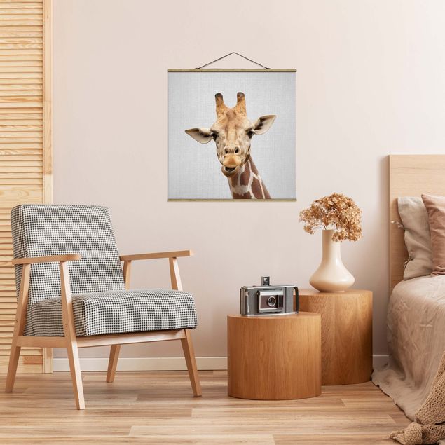 Obrazy nowoczesny Giraffe Gundel