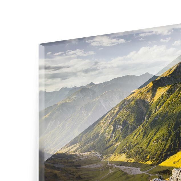 Obrazy do salonu nowoczesne Góry w Alpach